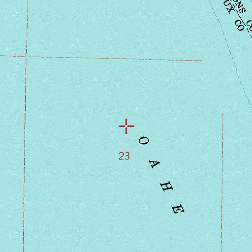 Topographic Map of Black Foot Bottom (historical), ND