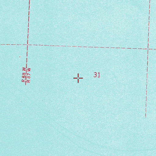 Topographic Map of Fort Berthold (historical), ND