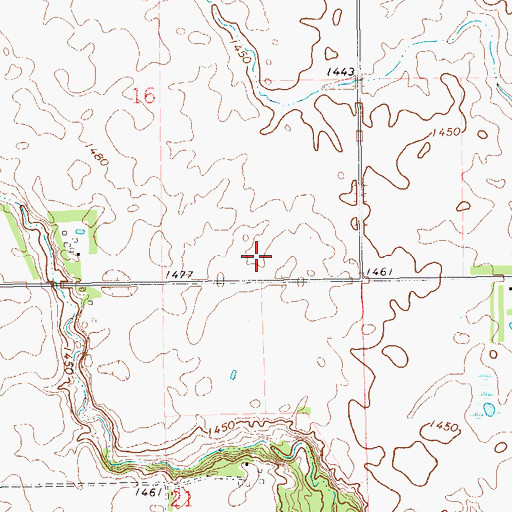 Topographic Map of Praha (historical), ND