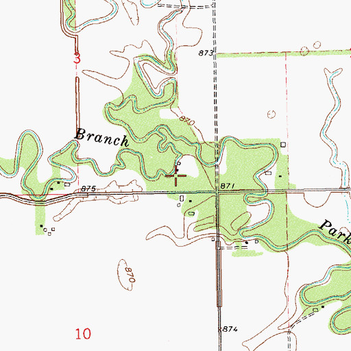 Topographic Map of Richmond (historical), ND