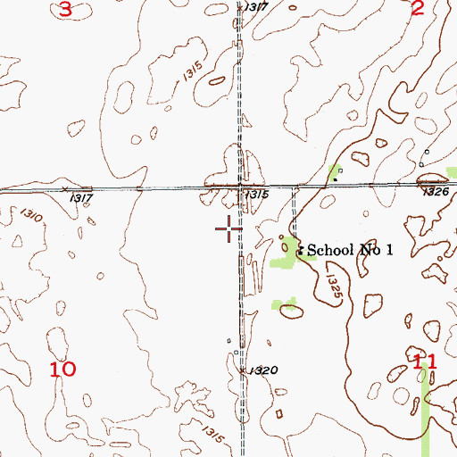 Topographic Map of Harlem (historical), ND