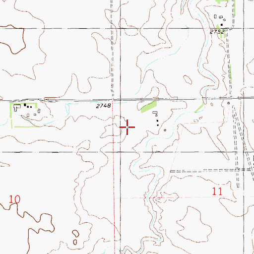 Topographic Map of Finneman Private Field (historical), ND