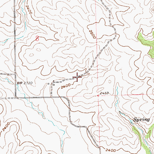 Topographic Map of E Christianson Water Well, ND