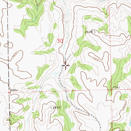 Topographic Map of Storm Ranch, ND