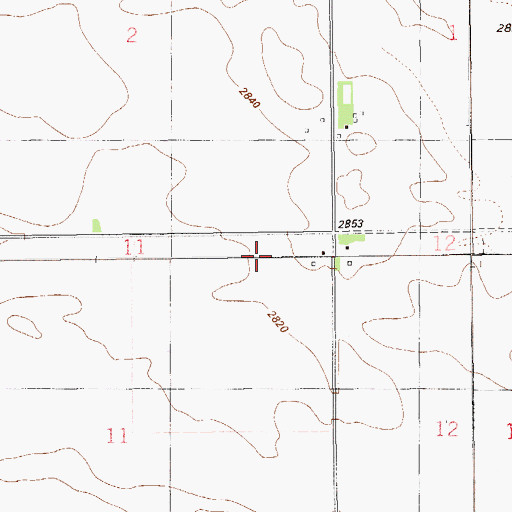 Topographic Map of Black Diamond Mine, ND