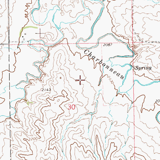Topographic Map of N Rod Ranch, ND