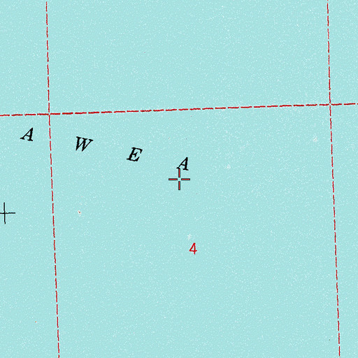 Topographic Map of Elbowoods (historical), ND