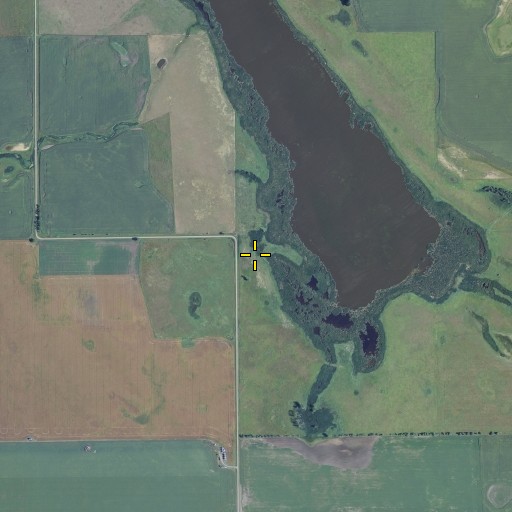 Aerial/Satellite Image of Township of Bartley, ND
