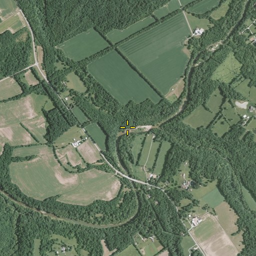 Aerial/Satellite Image of Agins Run, OH