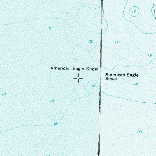 Topographic Map of American Eagle Shoal, OH