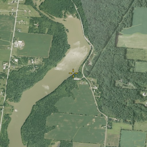 Aerial/Satellite Image of Bald Lick, OH
