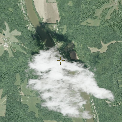 Aerial/Satellite Image of Cedar Run, OH