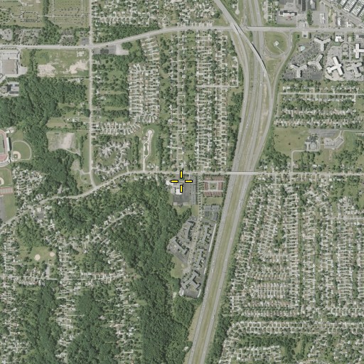 Aerial/Satellite Image of Columbus Intermediate School, OH