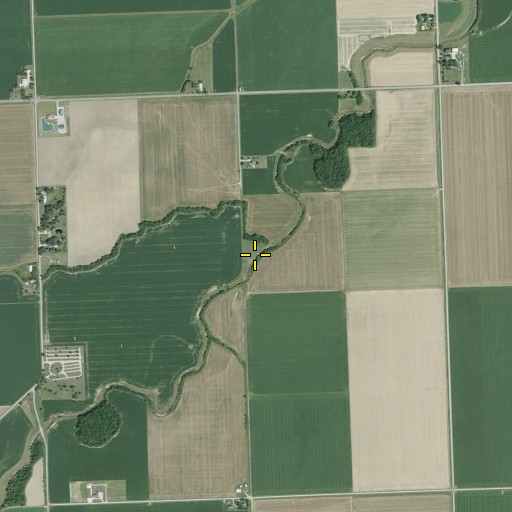 Aerial/Satellite Image of Cunningham Creek, OH