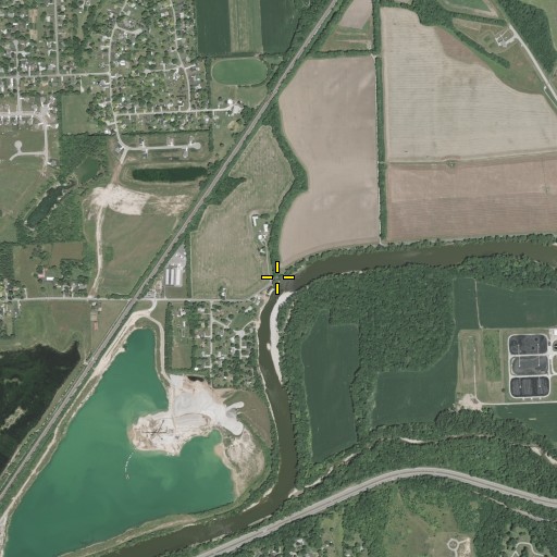 Aerial/Satellite Image of Dry Run, OH