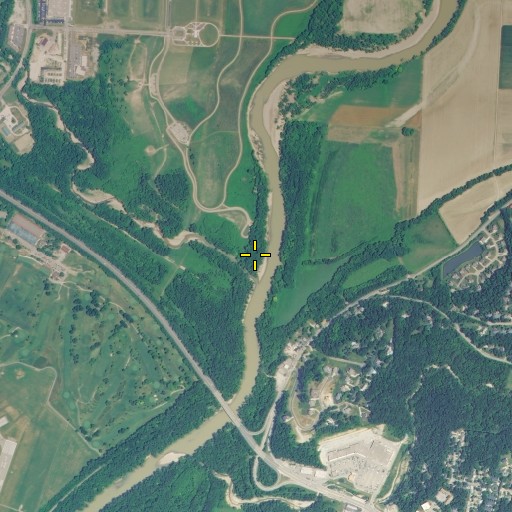 Aerial/Satellite Image of Duck Creek, OH