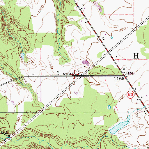 Topographic Map of East Branch Chagrin River, OH