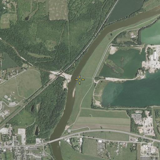 Aerial/Satellite Image of Elk Creek, OH