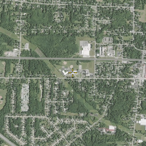 Aerial/Satellite Image of Falls Junior High School, OH
