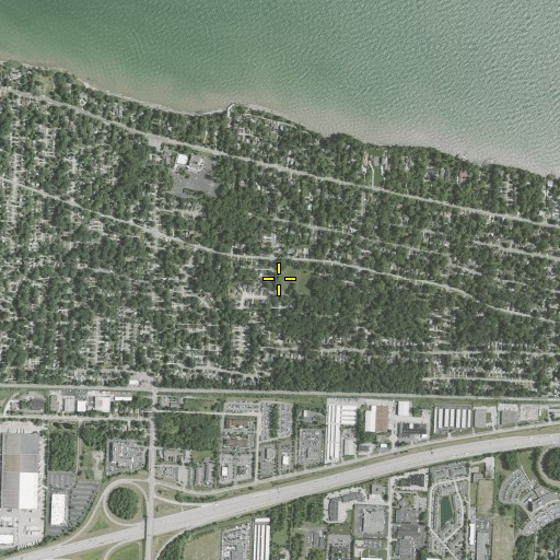 Aerial/Satellite Image of Forest View School, OH