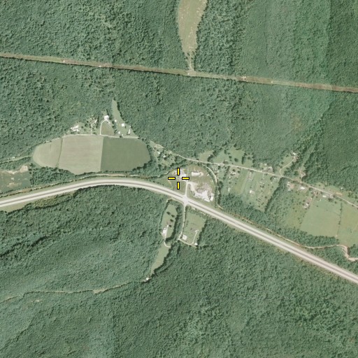 Aerial/Satellite Image of Georges Run, OH