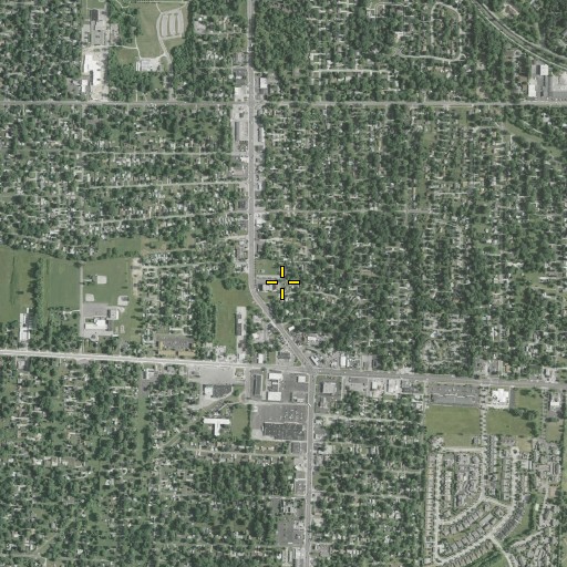Aerial/Satellite Image of Glann School, OH