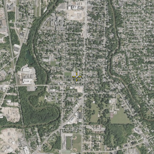 Aerial/Satellite Image of Hamilton School, OH