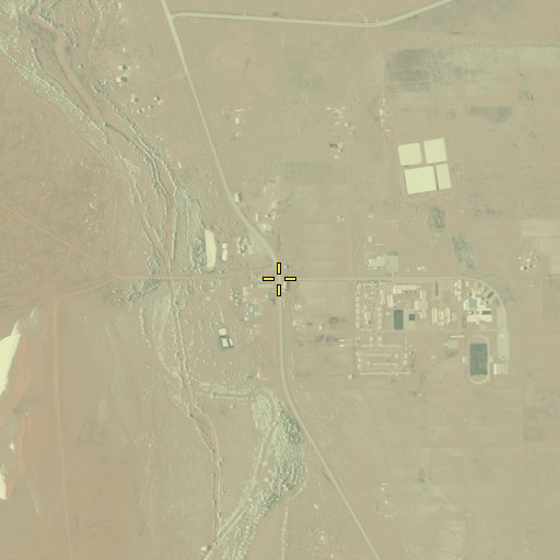 Aerial/Satellite Image of Rock Point, AZ