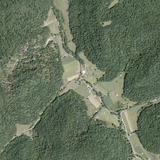 Aerial/Satellite Image of Hog Run, OH