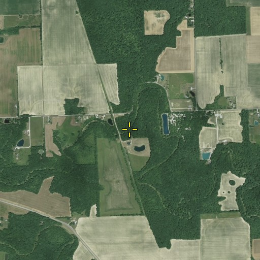 Aerial/Satellite Image of Hogback Run, OH