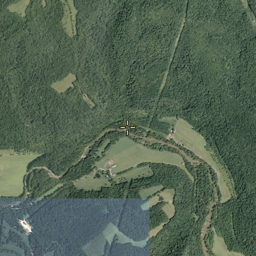 Aerial/Satellite Image of Indian Lick, OH