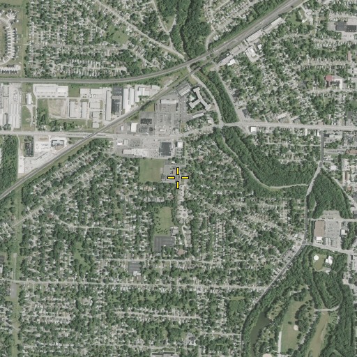 Aerial/Satellite Image of Lechner School, OH