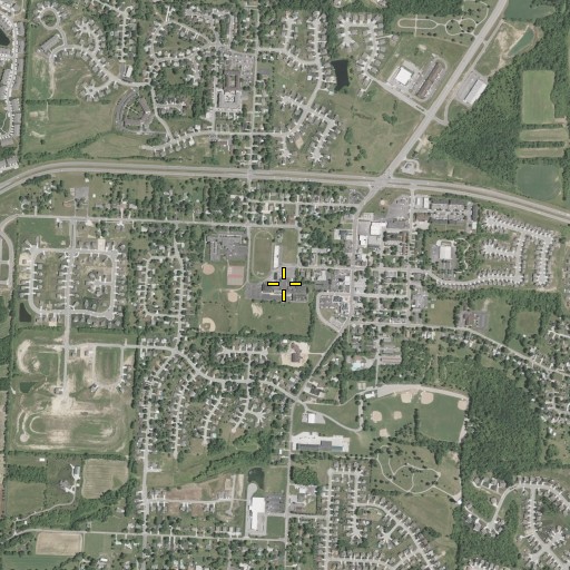 Aerial/Satellite Image of Lemon-Monroe High School, OH