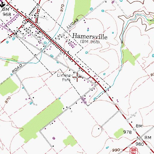 Topographic Map of Liming Park, OH