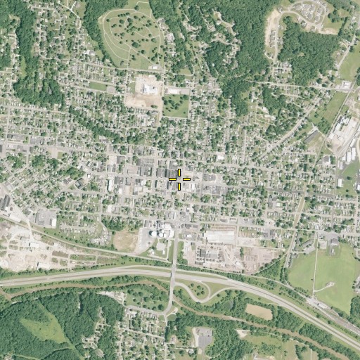 Aerial/Satellite Image of Logan, OH