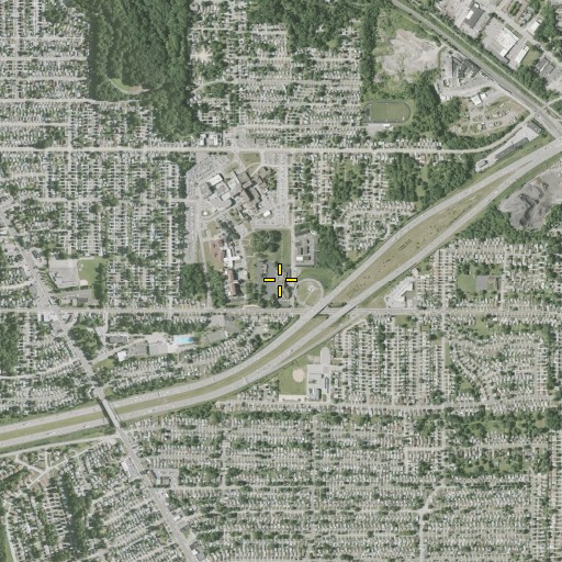 Aerial/Satellite Image of Marymount High School, OH