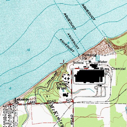 Topographic Map of McKinley Creek, OH