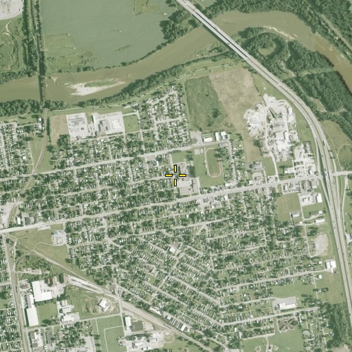 Aerial/Satellite Image of Mount Logan School, OH