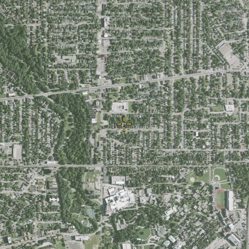 Aerial/Satellite Image of Mount Zion Church, OH