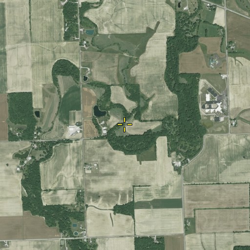 Aerial/Satellite Image of Owl Creek, OH