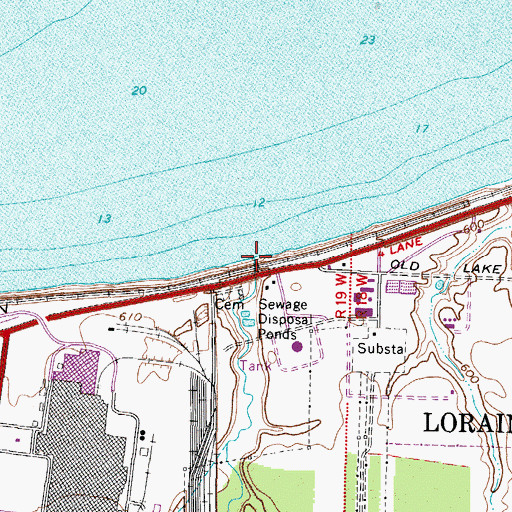 Topographic Map of Quarry Creek, OH