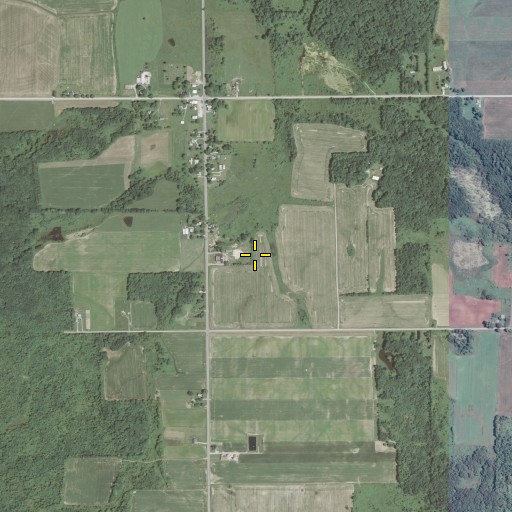 Aerial/Satellite Image of Richmond School, OH