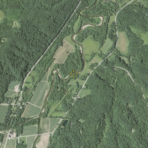 Aerial/Satellite Image of Robinson Run, OH
