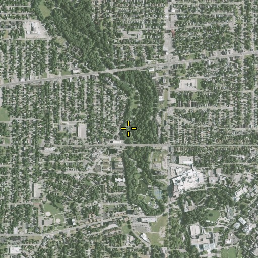 Aerial/Satellite Image of Rockefeller Park, OH