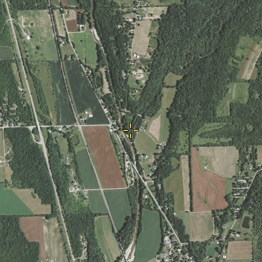 Aerial/Satellite Image of Rush Run, OH