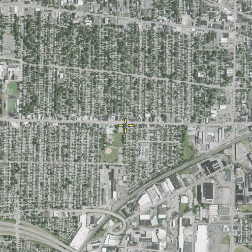 Aerial/Satellite Image of Saint Hedwigs School, OH