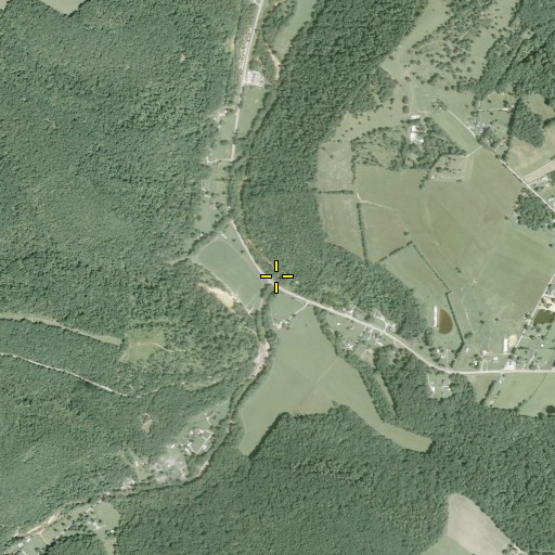 Aerial/Satellite Image of Saw Pit Run, OH