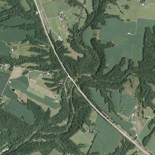 Aerial/Satellite Image of Scott Run, OH