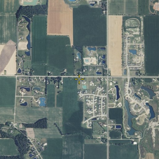 Aerial/Satellite Image of Sharp Ditch, OH