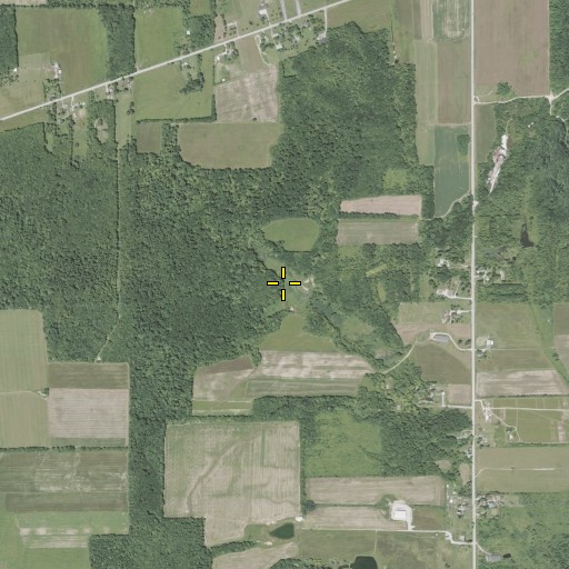 Aerial/Satellite Image of Spring Pond, OH